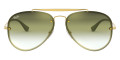 Demi Gloss Gold / Tri-Gradient Gray / Green / Transparent