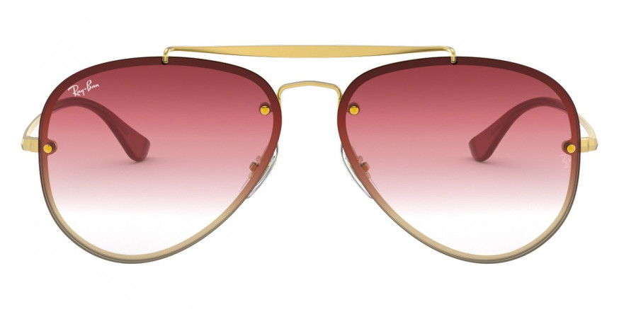 Ray-Ban™ Blaze Aviator RB3584N 91400T 58 - Demi Gloss Gold