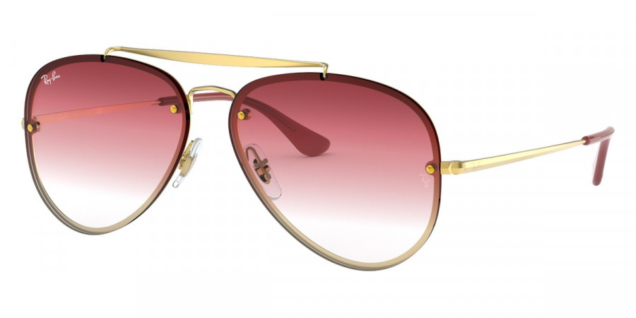 Color: Demi Gloss Gold (91400T) - Ray-Ban RB3584N91400T58