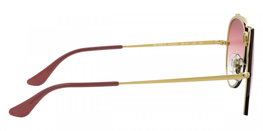 Color: Demi Gloss Gold (91400T) - Ray-Ban RB3584N91400T58