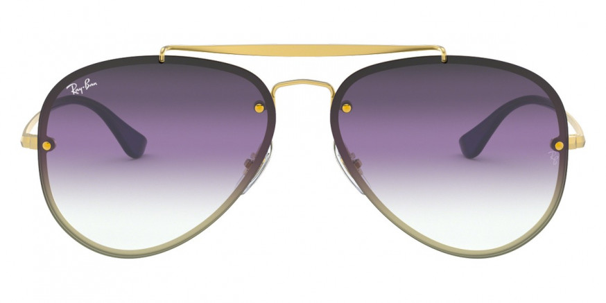 Color: Demi Gloss Gold (91400U) - Ray-Ban RB3584N91400U58