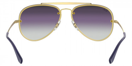 Color: Demi Gloss Gold (91400U) - Ray-Ban RB3584N91400U58