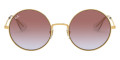 Gold / Light Blue Gradient Violet