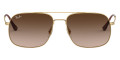Rubber Gold / Brown Gradient Dark Brown