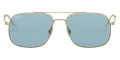 Rubber Gold / Light Blue