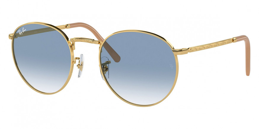 Ray-Ban™ New Round RB3637 001/3F 53 - Gold