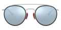 Silver / Light Green Mirrored Silver