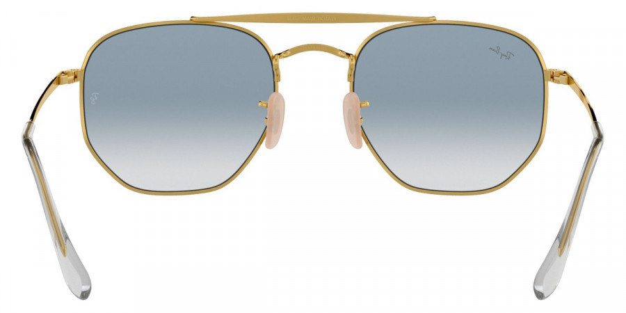 Ray Ban The Marshal RB3648 001 3F 54 Arista Sunglasses