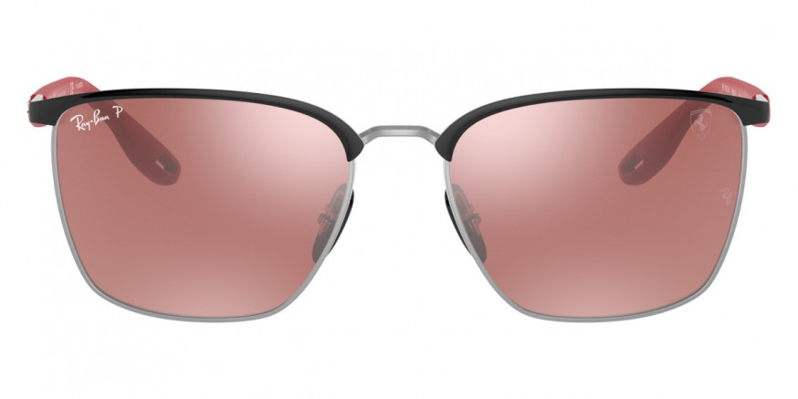 Ray-Ban™ RB3673M F060H2 56 - Black On Silver