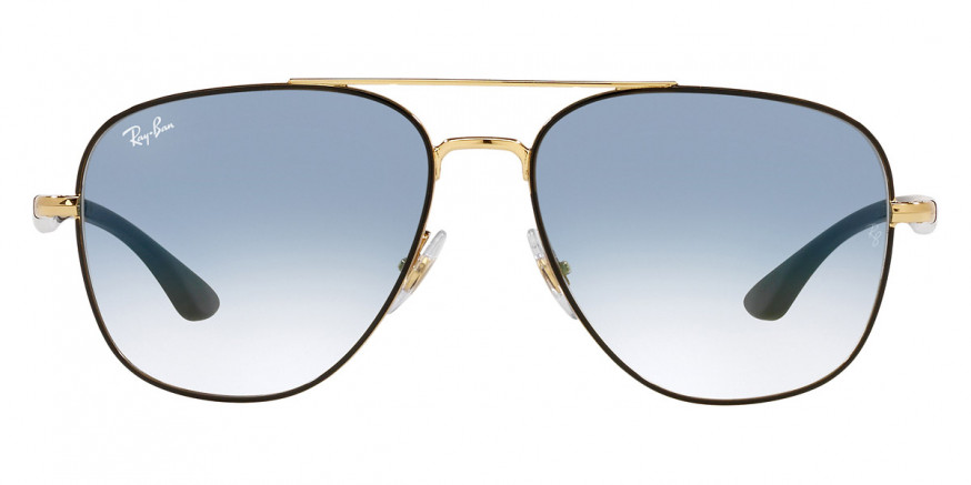 Ray-Ban™ RB3683 90003F 59 - Black on Gold