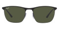 Matte Black on Black / Green
