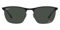 Matte Black on Black / Polarized Dark Gray