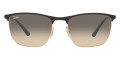 Black on Arista / Clear Gradient Gray