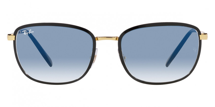 Ray-Ban™ RB3705 90003F 57 - Black on Gold
