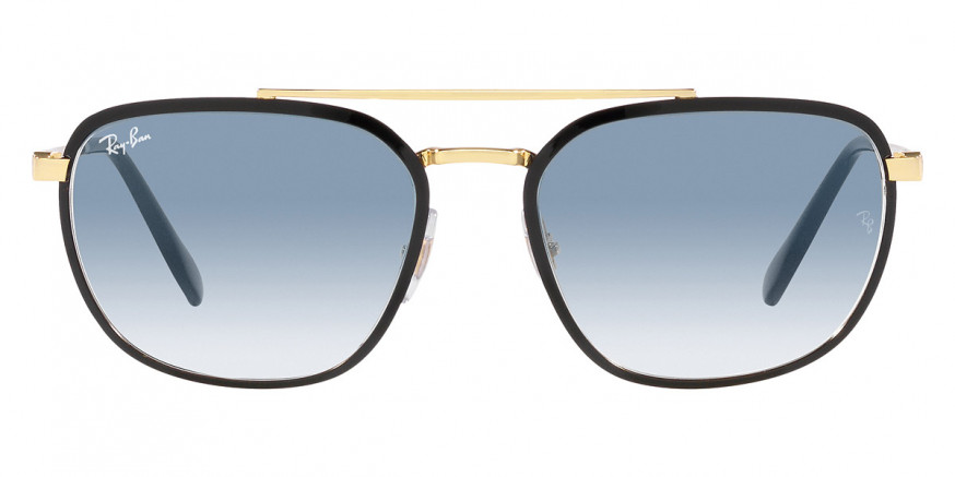 Ray-Ban™ RB3708 90003F 56 - Black on Gold