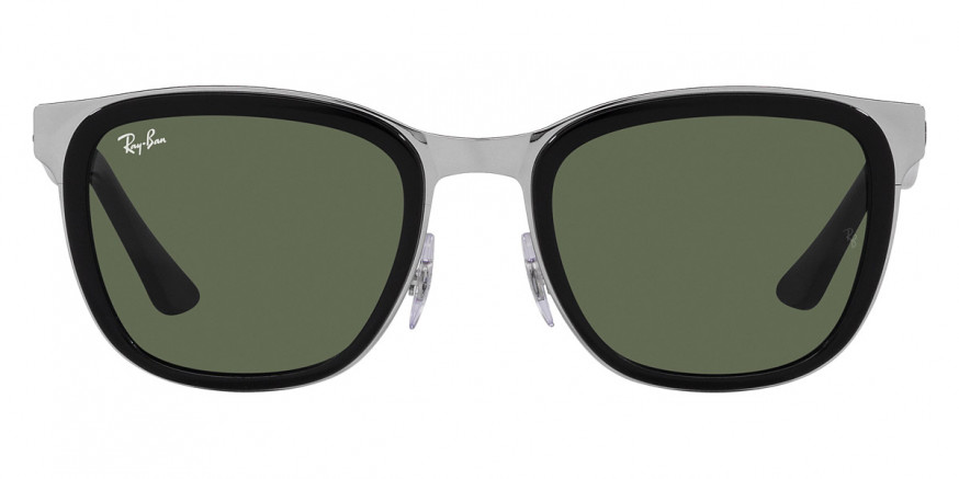 Ray-Ban™ Clyde RB3709 003/71 53 - Black on Silver