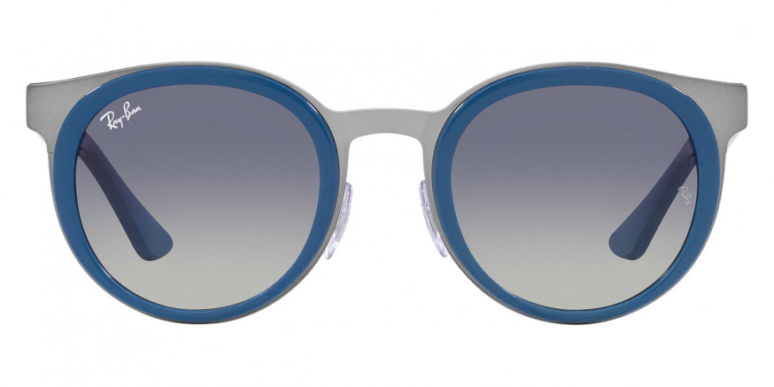 Ray-Ban™ Bonnie RB3710 92584L 50 - Light Blue on Gunmetal