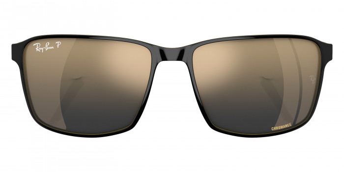 Ray-Ban™ RB3721CH 187/J0 59 - Black on Gold