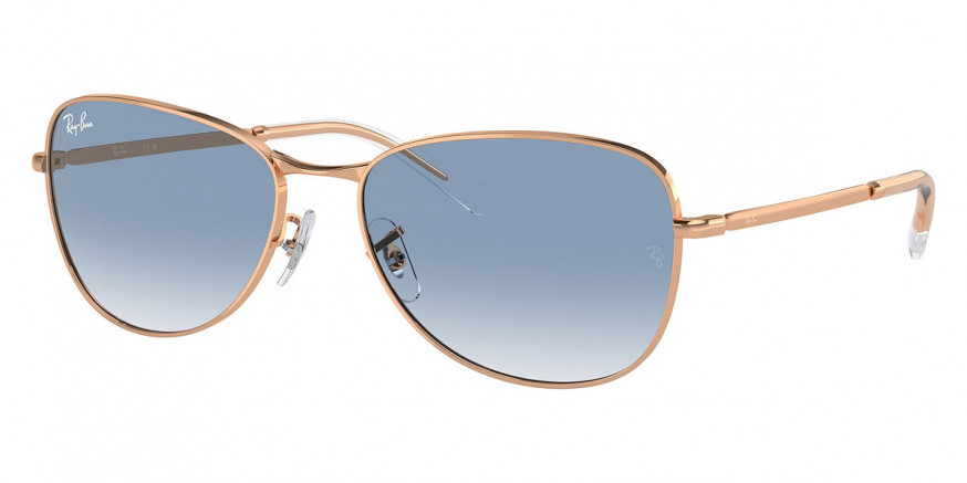 Ray-Ban™ RB3733 92023F 59 - Rose Gold