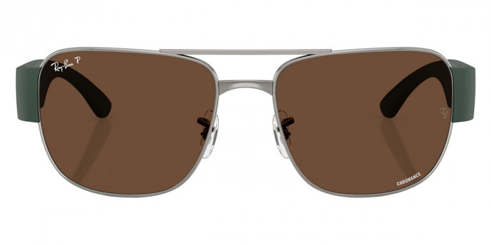 Ray-Ban™ RB3756CH 004/AN 56 - Gunmetal/Sand Green