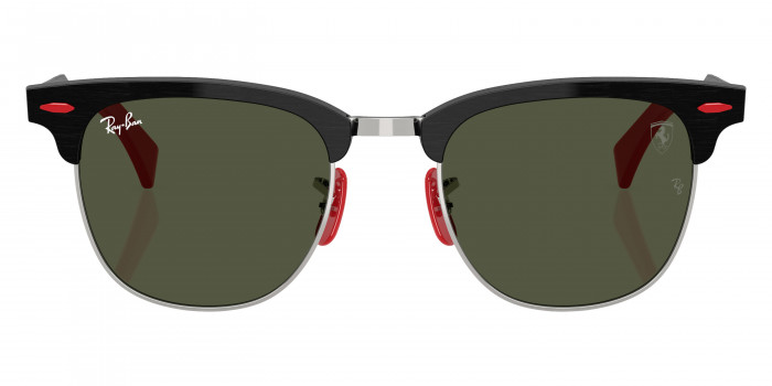 Ray-Ban™ RB3807M F11031 51 - Brushed Black on Silver