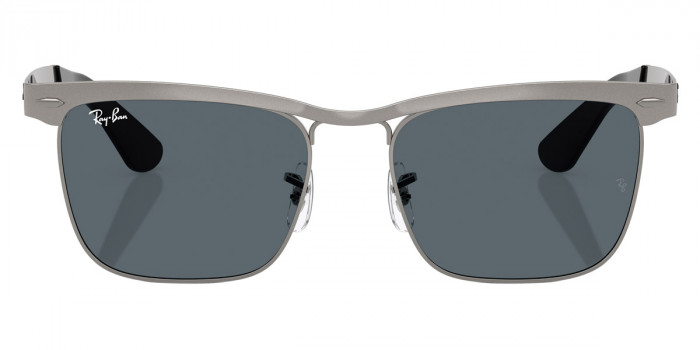 Ray-Ban™ Wayfarer Deluxe RB3875 029/R5 53 - Sandblasted Gunmetal on Gunmetal