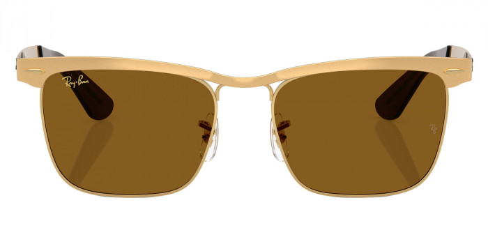 Ray-Ban™ Wayfarer Deluxe RB3875 927631 53 - Sandblasted Legend Gold
