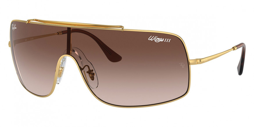 Ray-Ban™ Wings III RB3897 001/13 136 - Gold
