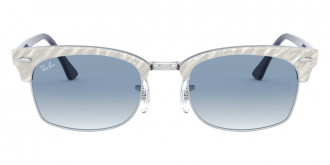 Color: Light Gray Wrinkled On Blue (13113F) - Ray-Ban RB391613113F52