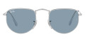 Silver / Blue