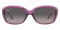 Transparent Violet / Gray Gradient Polarized