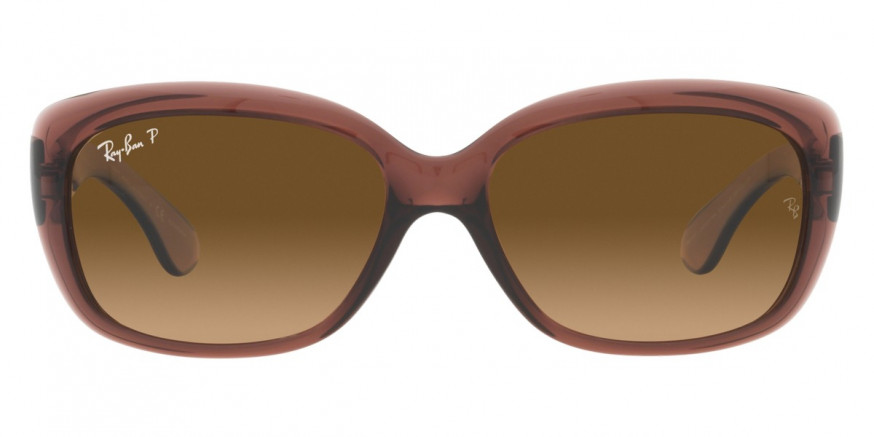 Color: Transparent Dark Brown (6593M2) - Ray-Ban RB41016593M258