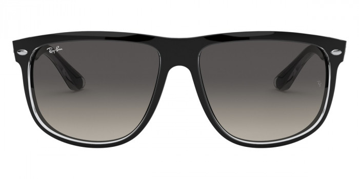 Ray-Ban™ Boyfriend RB4147 603971 60 - Black On Transparent