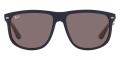 Matte Blue on Brown / Violet