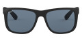 Rubber Black / Dark Blue Polarized