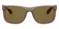 Rubber Transparent Light Brown / Dark Brown