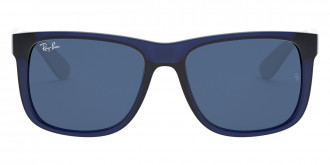 Color: Rubber Transparent Blue (651180) - Ray-Ban RB416565118055