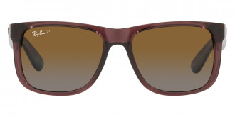 Color: Transparent Dark Brown (6597T5) - Ray-Ban RB41656597T551