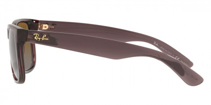 Color: Transparent Dark Brown (6597T5) - Ray-Ban RB41656597T555