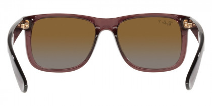 Color: Transparent Dark Brown (6597T5) - Ray-Ban RB41656597T555