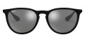 Velvet Black / Gray Mirrored Silver