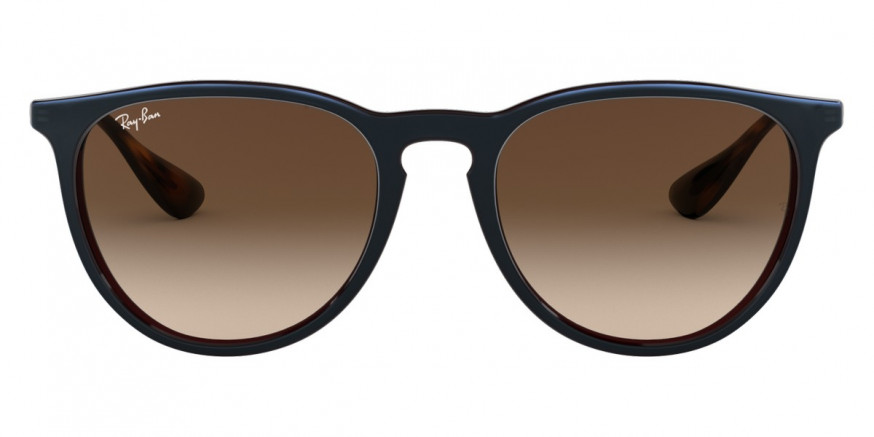 Ray-Ban™ Erika RB4171 631513 54 - Mirrored Blue On Light Brown