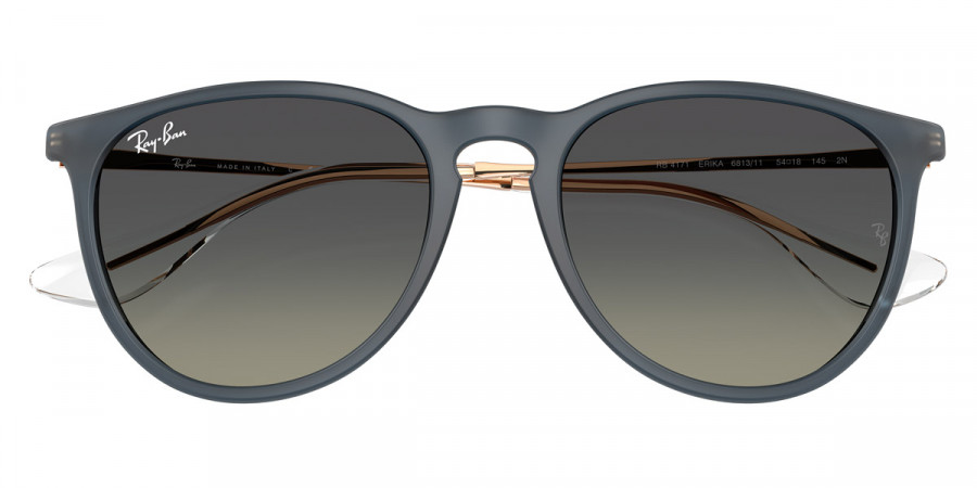 Color: Rubber Blue (681311) - Ray-Ban RB417168131154