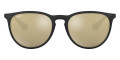 Shiny Black / Light Brown Mirrored Gold