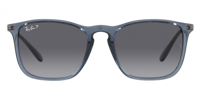 Ray-Ban™ Chris RB4187F 6592T3 54 - Transparent Blue