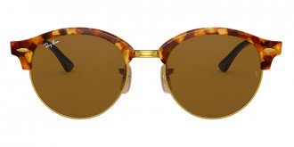 Ray-Ban™ Clubround RB4246 1160 51 - Spotted Brown Havana