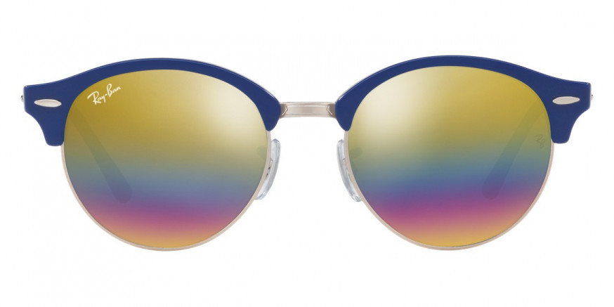 Ray-Ban™ Clubround RB4246 1223C4 51 - Blue on Transparent Blue