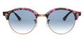 Spotted Gray / Violet / Clear Gradient Blue