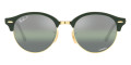 Green on Arista / Dark Green Gradient Mirrored Polarized