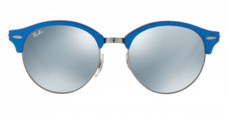 Color: Top Wrinkled Blue on Black (984/30) - Ray-Ban RB4246984/3051